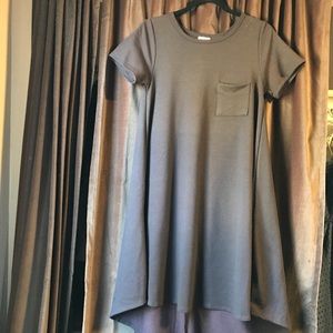LuLaRoe Brown Sweatshirt Material Carly Size XS
